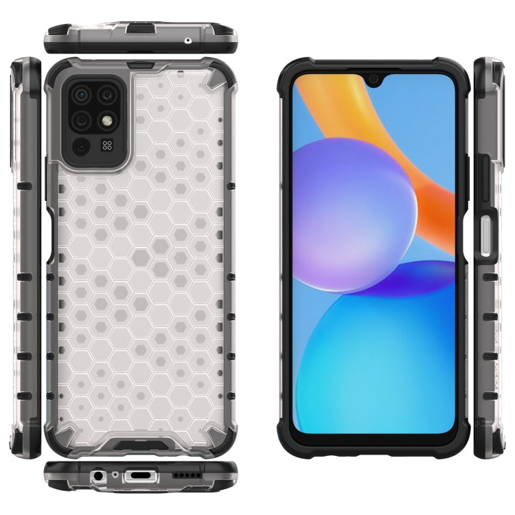 Para Honor Play 5T juventud a prueba de golpes PC + Case TPU (blanco)