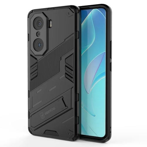 Funda Telefónica 2 en 1 Punk Armor para Honor 60 Pro PC + TPU (Negro)