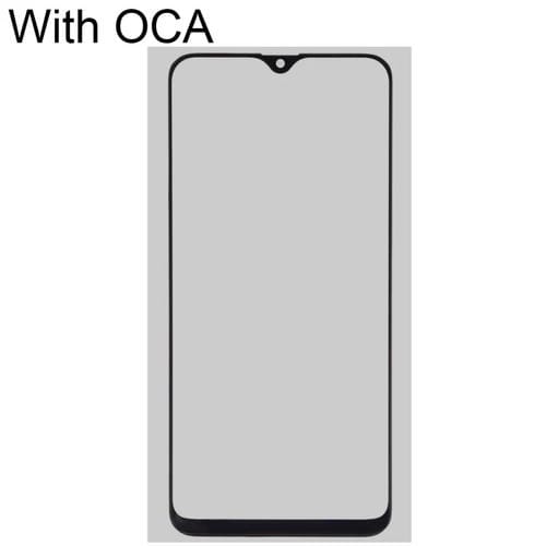 Écran frontal Samsung Galaxy A10e/A20e Lentille en verre extérieure avec adhésif OCA transparent