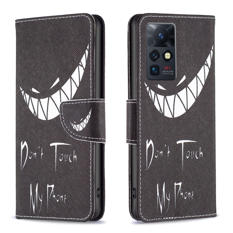 Para infinix cero x / x Pro Drawing Patrón de papel de cuero Caja (Smirk)