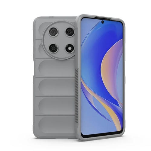 Funda TPU Magic Shield + Estuche Franela para Huawei Nova Y90 Enjoy 50 Pro (Gris)