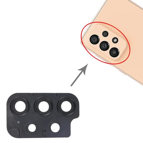 Copertura obiettivo fotocamera Samsung Galaxy A33 5G SM-A336B (10 pezzi)