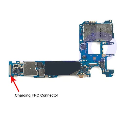 Conector FPC de Carga Samsung Galaxy S8 SM-G950 (10 Peças) Placa Base