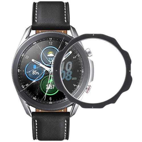 Lente de Cristal Exterior Samsung Galaxy Watch 3 41mm SM-R850/R855 Pantalla Frontal (Negro)