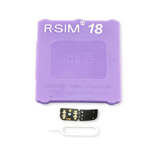 Tarjeta de Desbloqueo Universal R-Sim 18 5G para iOS16