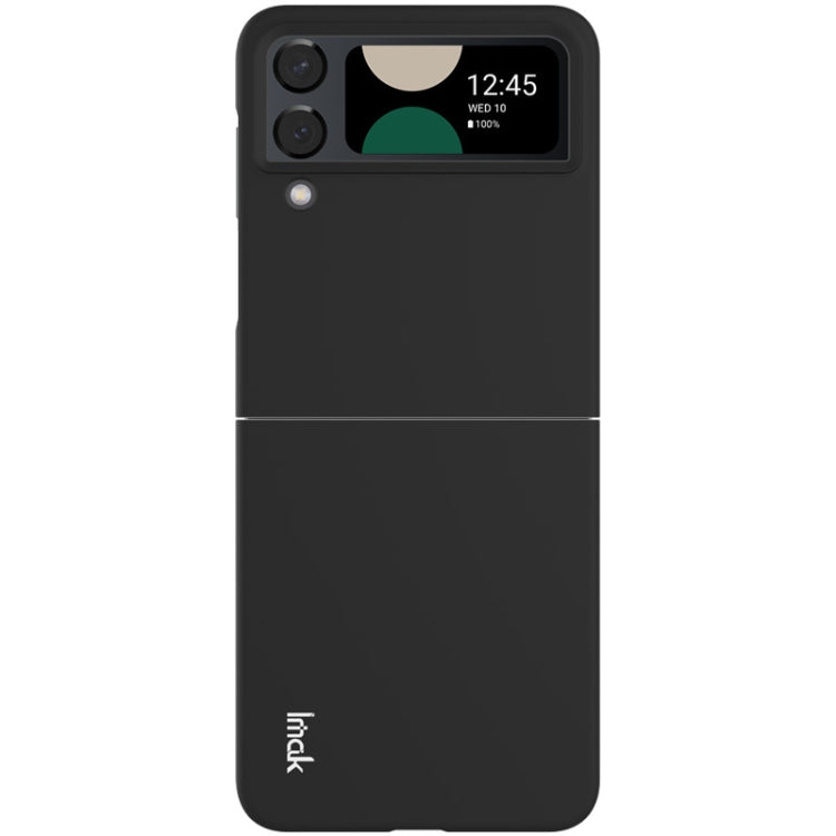 Para Samsung Galaxy Z Flip4 5G IMAK JS-2 Series Estuche colorido para PC (Negro)