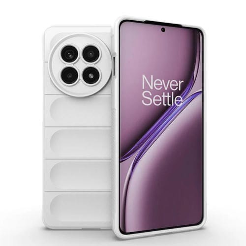 Funda TPU y Franela con Protección Mágica para OnePlus Ace 5 y Ace 5 Pro (Blanca)