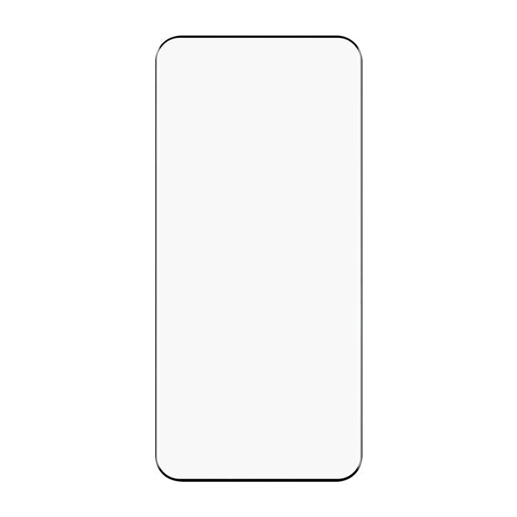 Película de vidrio templado con borde curvo 3D 9H HD para Redmi K80 Ultra (negro)