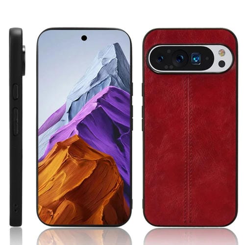 Funda para Teléfono Google Pixel 9 Pro XL Estampado de Vaca (Roja)