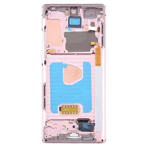 Schermo LCD OLED completo con cornice per Samsung Galaxy Note 20 (Rosa dorato)