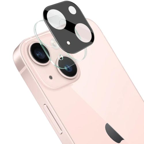 Película de Lente de Vidrio Integrada Imak para iPhone 15/15 Plus Alta Definición (Negra) - MOVILSTORE