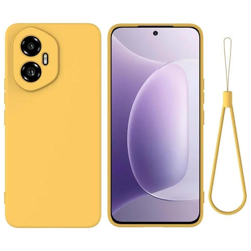 Funda Silicona LĂquida Honor 300 a Prueba de Golpes (Amarillo)