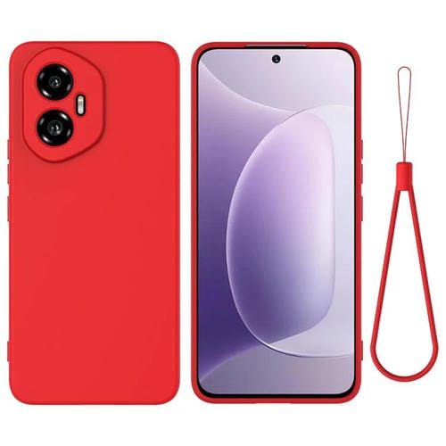 Funda Silicona LĂquida a Prueba de Golpes para Honor 300 (Rojo)