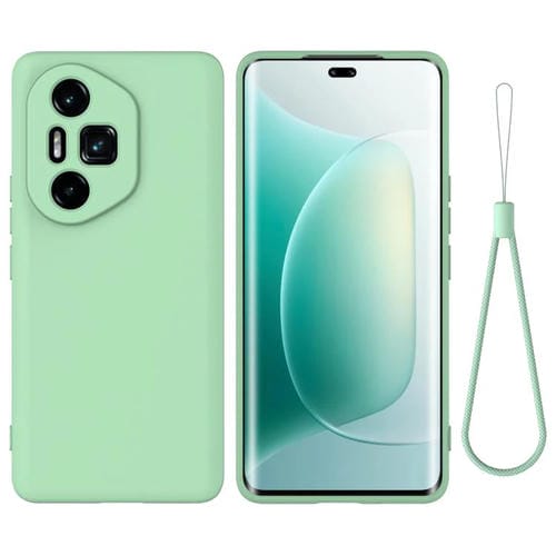 Funda de Silicona LĂquida para Honor 300 Ultra / 300 Pro a Prueba de Golpes (Verde)