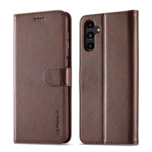 Funda para Teléfono Samsung Galaxy A55 5G Lc.Imeeke Cuero Textura de Becerro (Café)