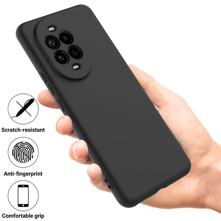Funda Protectora Silicona LĂquida Huawei Nova 13 Pro Cobertura Total (Negro)