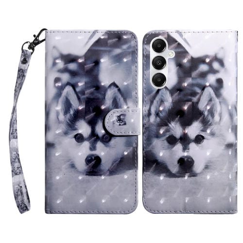 Funda para Samsung Galaxy A35 5G Cuero Pintada 3D Husky