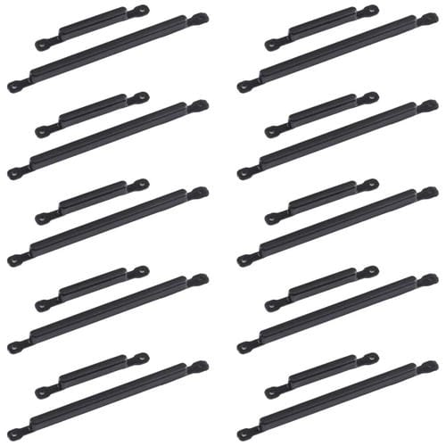 Botão de Energia e Volume Samsung Galaxy A20s (10 Peças) (Preto)