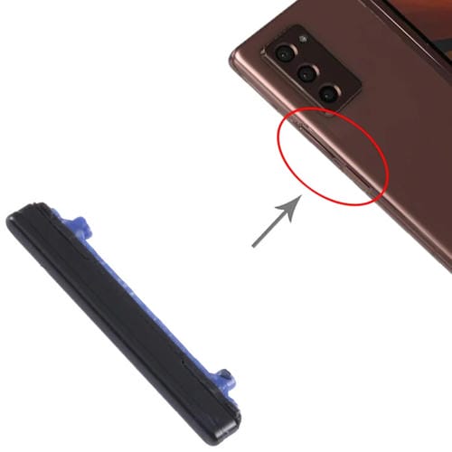 Ein- / Ausschalttasten und Lautstärketasten Samsung Galaxy Z Fold2 5G SM-F916B (Schwarz) (10 Stück)