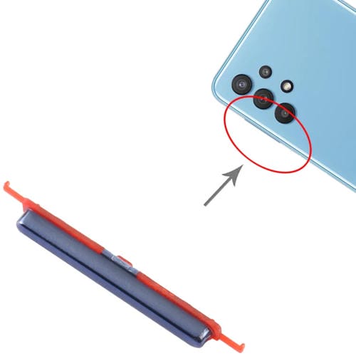 Botones Samsung Galaxy M33 5G SM-M336B Encendido y Volumen (10 Piezas) (Azul)