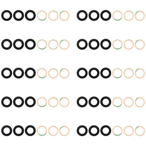 Obiettivo della fotocamera posteriore Samsung Galaxy A34 5G SM-A346B (10 pezzi)