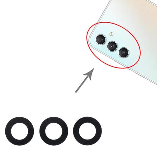 Lente de Câmara Traseira Samsung Galaxy A34 5G SM-A346B (10 Peças)