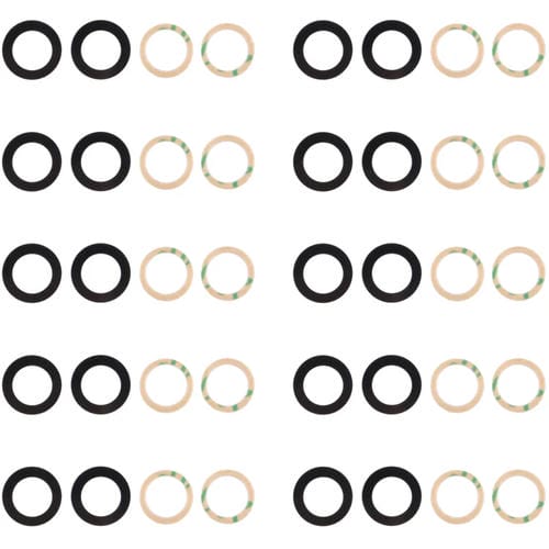 Lentes de Cámara Trasera Samsung Galaxy Z Flip3 5G SM-F711B - Pack de (10 Piezas)