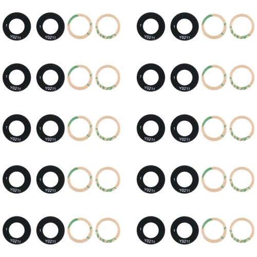 Lente de Cámara Trasera Samsung Galaxy M04 SM-M045F (10 Piezas)