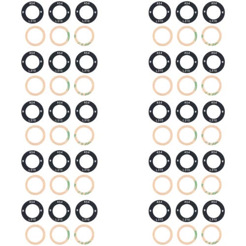 Objectif de caméra arrière Samsung Galaxy M54 SM-M546B - Pack de (10 pièces)