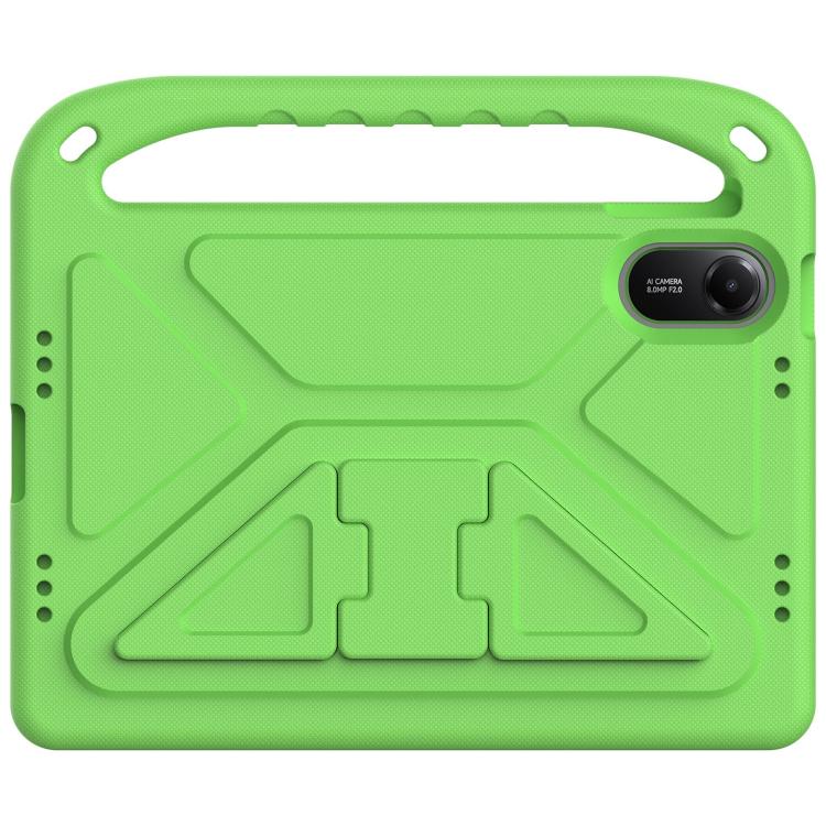 Funda de EVA a prueba de golpes con asa y soporte para Xiaomi Redmi Pad 2 (verde)