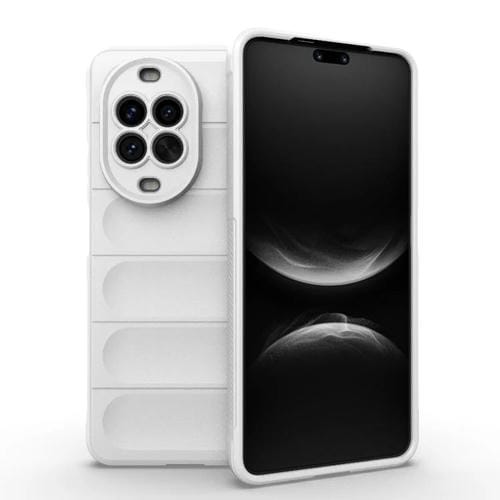 Funda de TPU + franela Magic Shield para Huawei nova 14 Pro 5G (blanca)