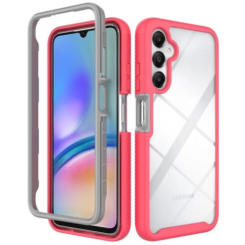 Funda para Teléfono Samsung Galaxy A05S Starry Sky PC TPU a Prueba de Golpes (Rosa)
