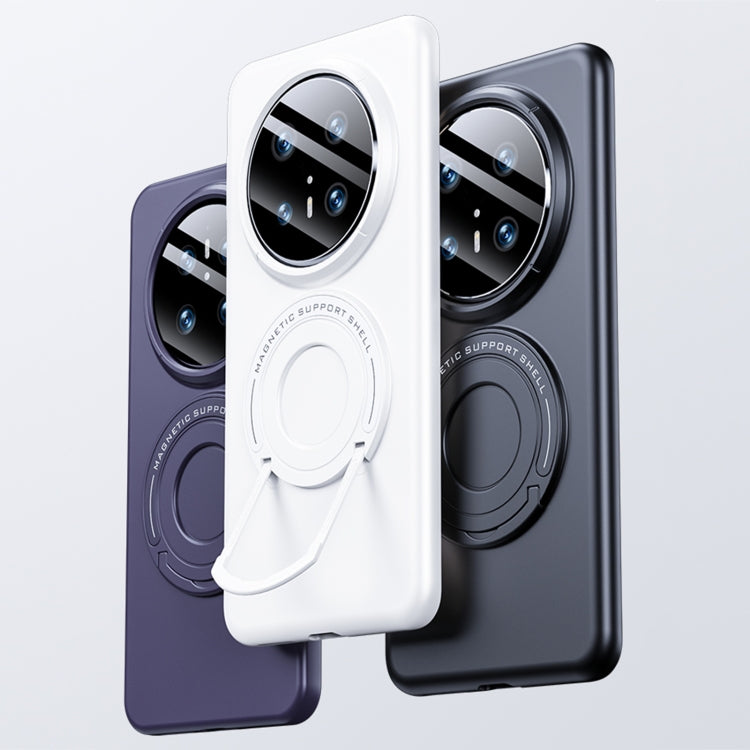 Funda Magnética Huawei Mate 70 Pro con Soporte para Carrito Magsafe (Azul Oscuro)