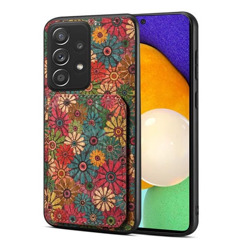 Funda para Teléfono Samsung Galaxy A52 con Ranura para Tarjeta Dual (Verde Primavera)