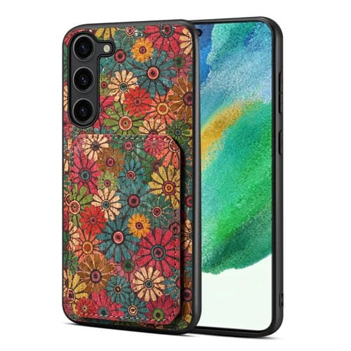 Funda para Teléfono Samsung Galaxy S21 FE 5G con Ranura para Tarjeta Dual (Verde Primavera)