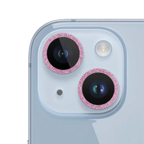 Película de Lente de Cámara Vidrio Templado iPhone 15 Pro / 15 Pro Max (Rosa) - MOVILSTORE