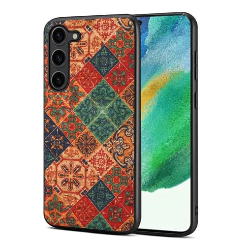Funda para Teléfono Samsung Galaxy S21 FE 5G Four Seasons Flower Language Serie TPU (Azul Invierno)