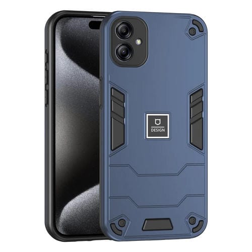 Funda para Teléfono Samsung Galaxy A04E 2 En 1 Prueba de Golpes (Azul)