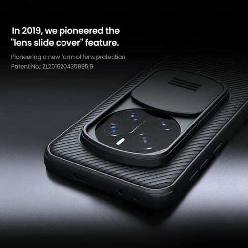 Funda para Teléfono Nillkin Black Mirror Pro Series Camshield para Honor Magic7 Pro (Negra)