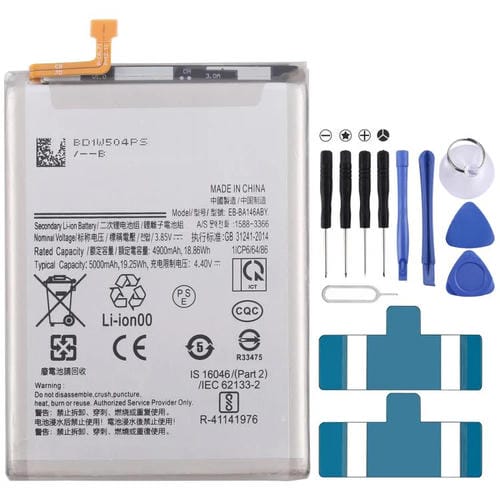 Reemplazo de batería de 5000 mAh para Galaxy A14 2025