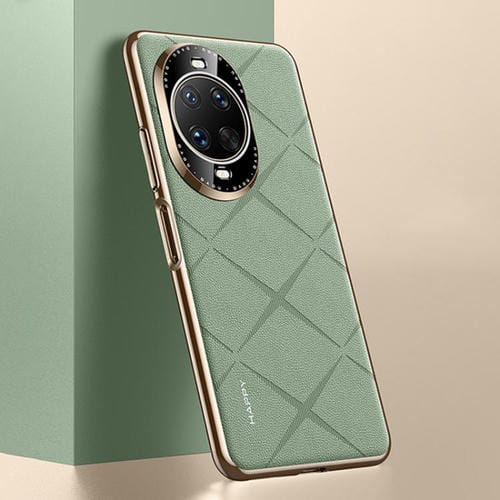Funda de cuero para Huawei nova 14 Ultra (verde)