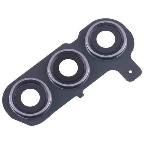 Rückseitige Kameraglasabdeckung Samsung Galaxy S24+ SM-S926B (10 Stück) (Silber)