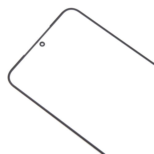 Obiettivo in vetro Schermo esterno anteriore Samsung Galaxy S23 SM-S916B con adesivo OCA (10 pezzi)