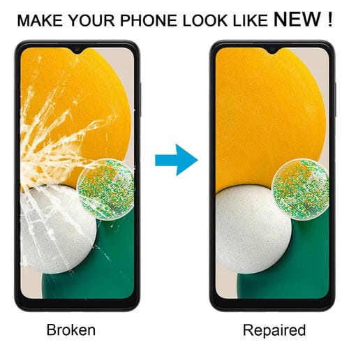 Lente de Vidrio Samsung Galaxy A13 5G SM-A136B con Adhesivo OCA (10 Piezas)