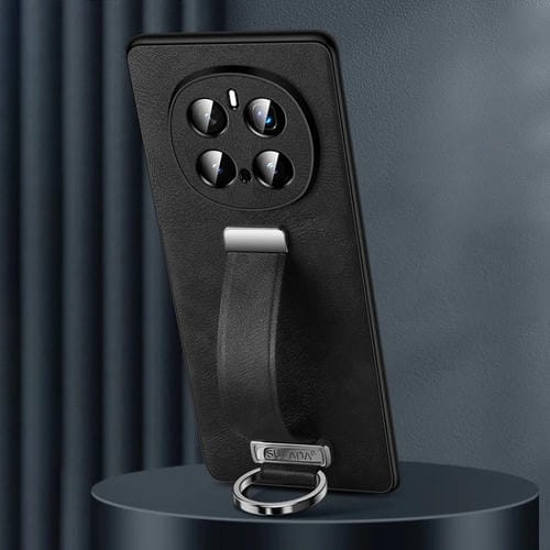 Funda para TelĂ©fono Honor Magic7 Pro Cuero HĂbrido Sulada Tacto Suave a Prueba de Golpes (Negro)