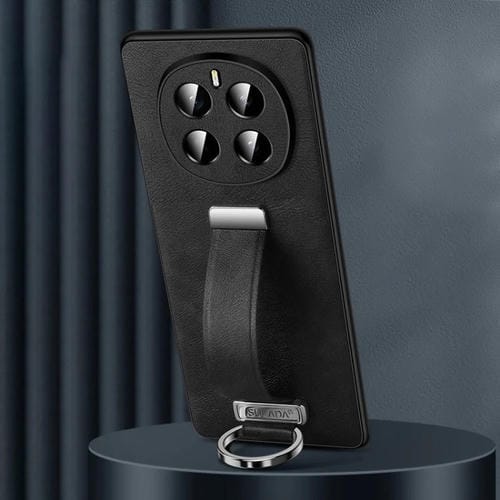 Funda para TelĂ©fono Sulada Cuero HĂbrido PC a Prueba de Golpes para Honor Magic7 (Negro)