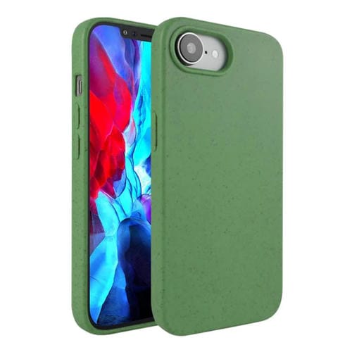 Funda TPU con Paja de Trigo para iPhone 16E (Verde Militar)
