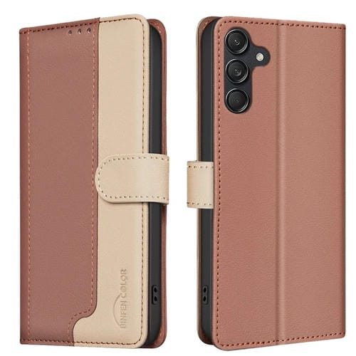 Funda Cuero Antirrobo con ProtecciĂłn Rfid Samsung Galaxy A26 5G (MarrĂłn)