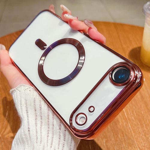 Funda MagSafe galvanizada para iPhone 17 Air (rosa)