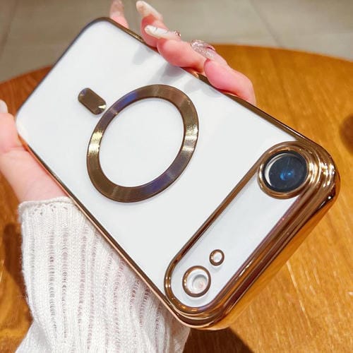 Funda MagSafe galvanizada para iPhone 17 Air (dorada)